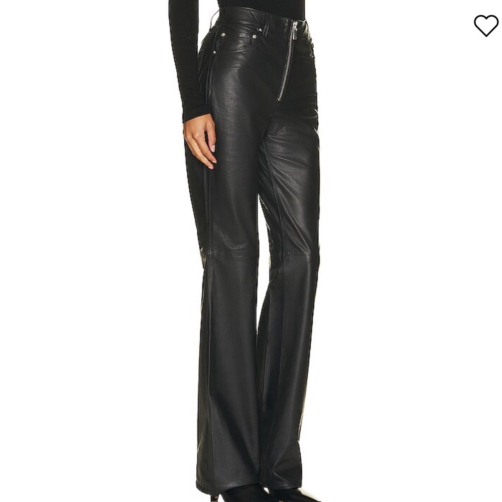 GRLFRND Julia Leather Pant size 26 - Picture 2 of 6